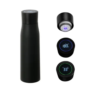 New Arrivals 400 500ml Factory Stainless Steel Water Bottle Uv Light ...