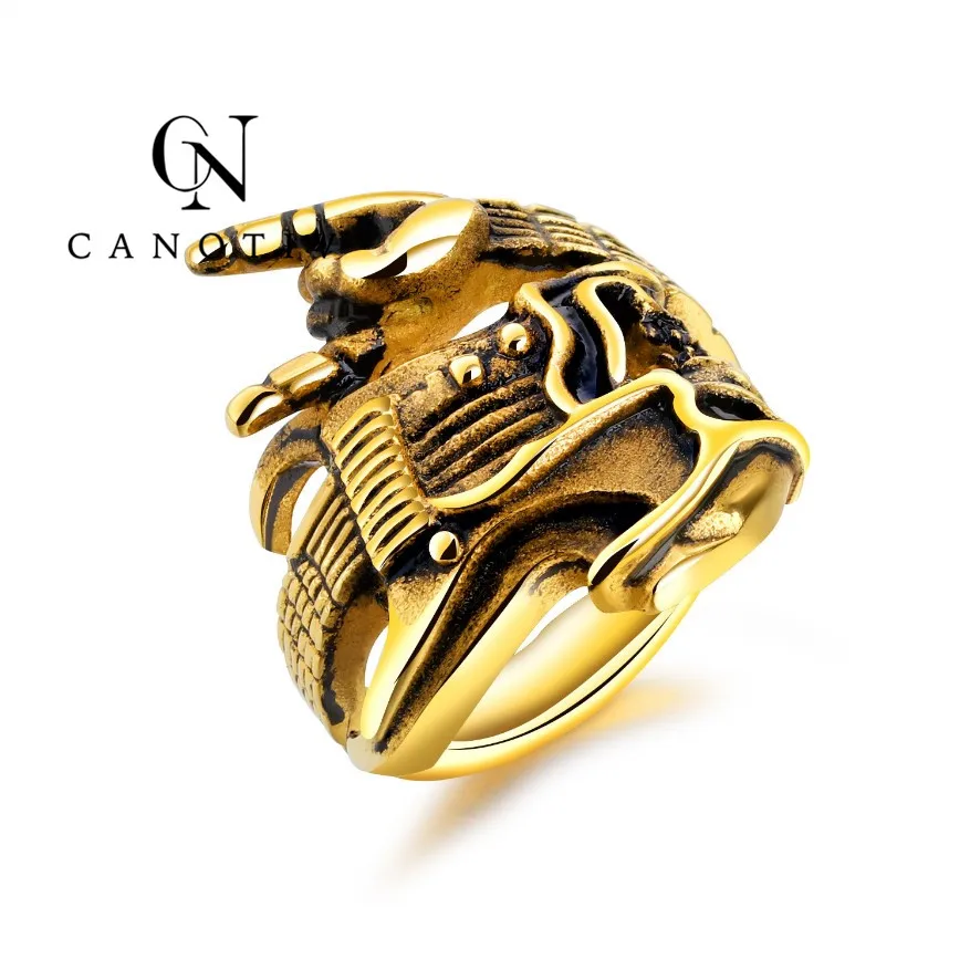 mens animal rings