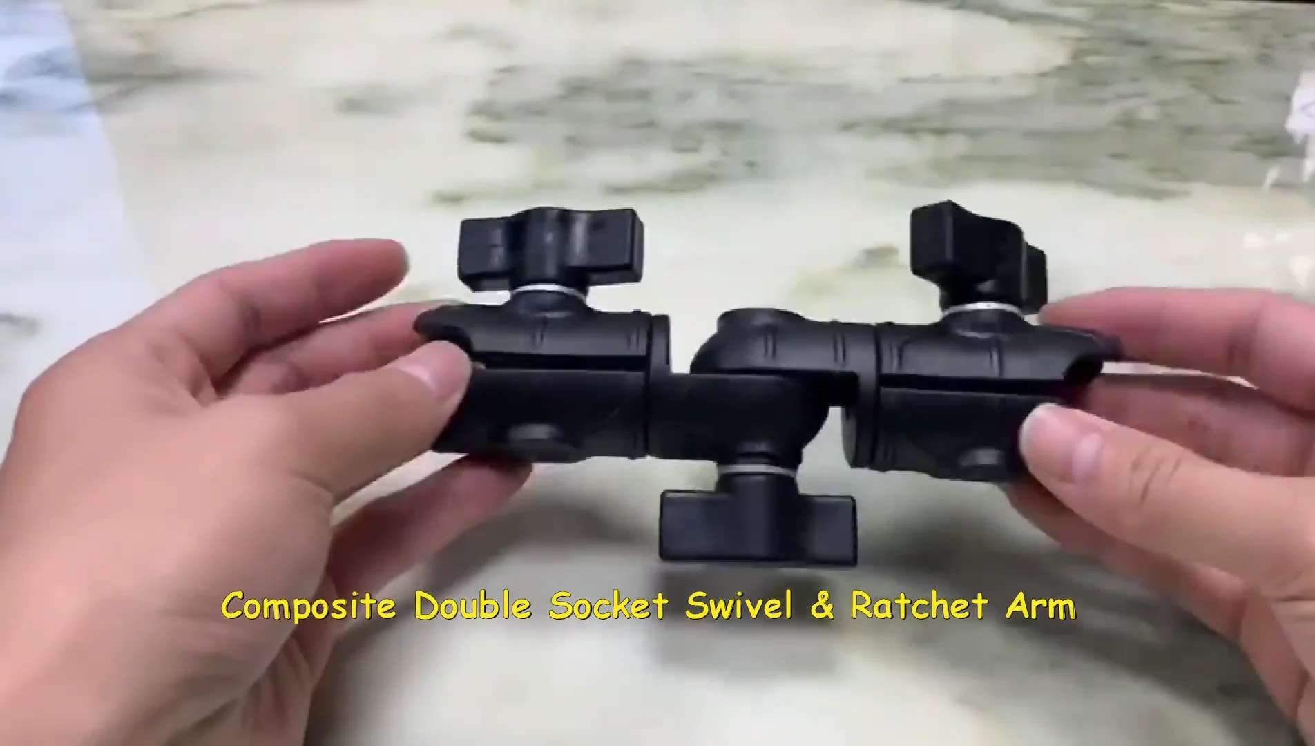 Composite Double Ball Socket Mount Arm Universal Ball Head Arm Phone