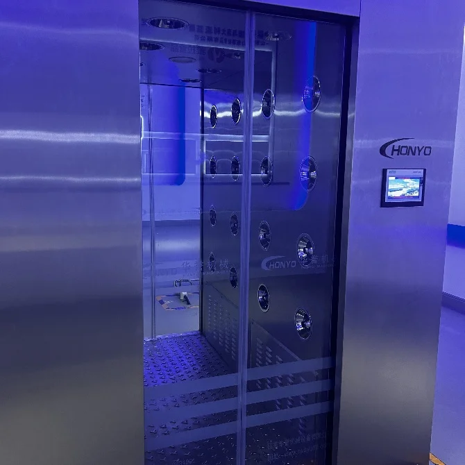 Cleaning equipment for food industry Stainless steel clean room intelligent air shower