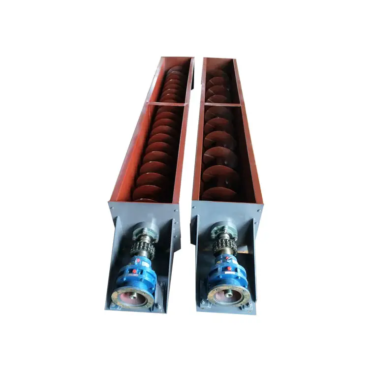 Sand Gravel U Type Screw Feeder Feed Salt Conveyor for Animal