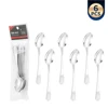 Tea Spoon 6Pcs Silver Color
