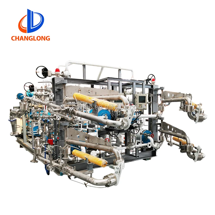 Dual LNG Metering and Loading Skid cryogenic