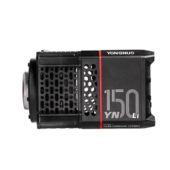 YONGNUO YN150Li with Li Battery 2700-6500K 150W Mini Bowens Mount Continued COB LED Light with App Control for Outdoor Shooting