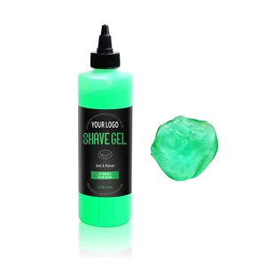 Men Shaving Cream with Aloe Vera & Vitamin E Soothes Skin Prevents Razor Burn Redness Cooling Aftershave Lotion for Smooth Shave