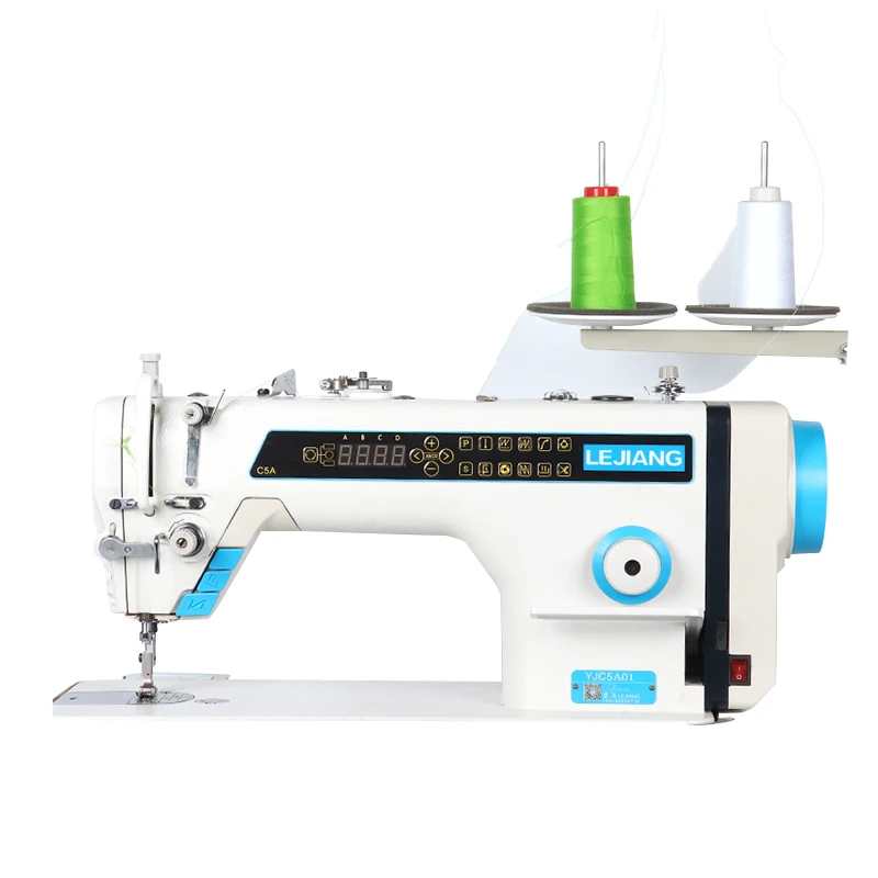 Mechatronice Computerized Compound Feed Heavy Material Lockstitch Sewing Machine
