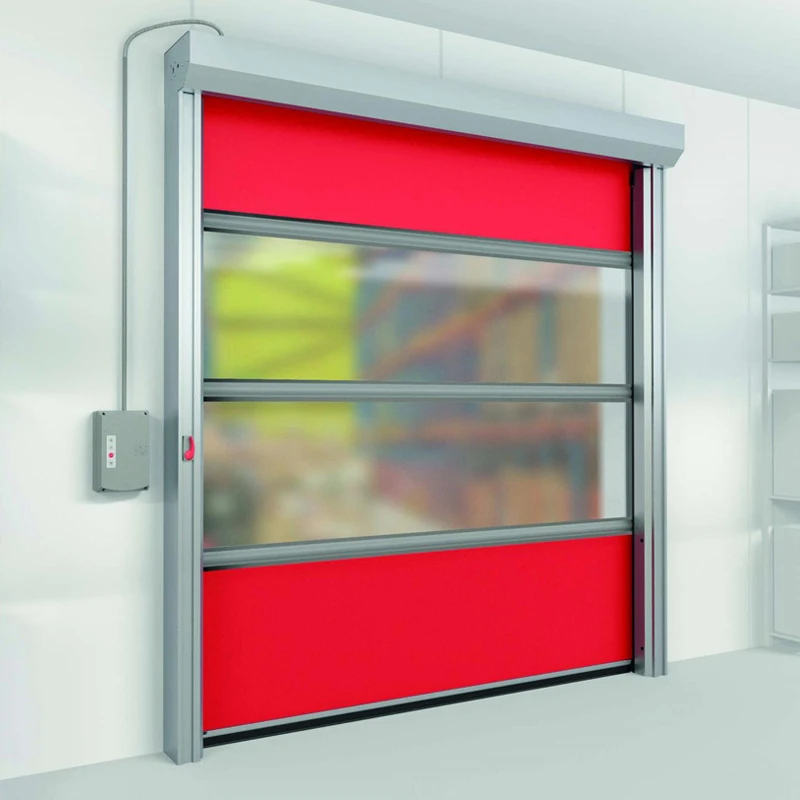 TOMA Rapid Folding Roller Shutter Fast Door Door Automatic Plastic Security Industrial High Speed Roll up PVC PVC Fabric Rolling