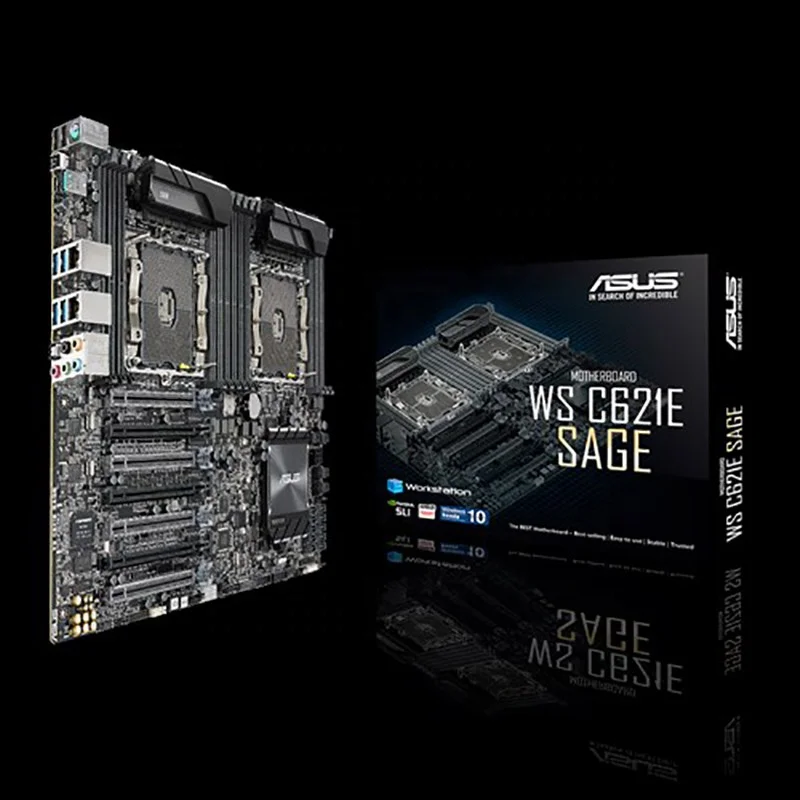 【新品】ASUS WS C621E SAGE ワークステーションマザーボード WS C621E SAGE｜Motherboards｜ASUS USA