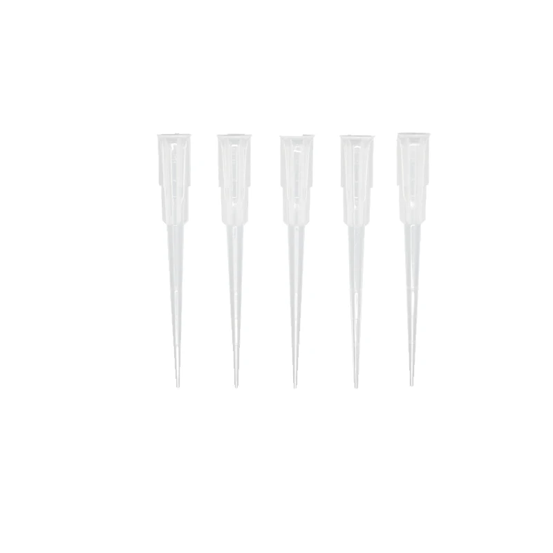 Laboratory Consumable PP Material 200ul White Pipette Tip