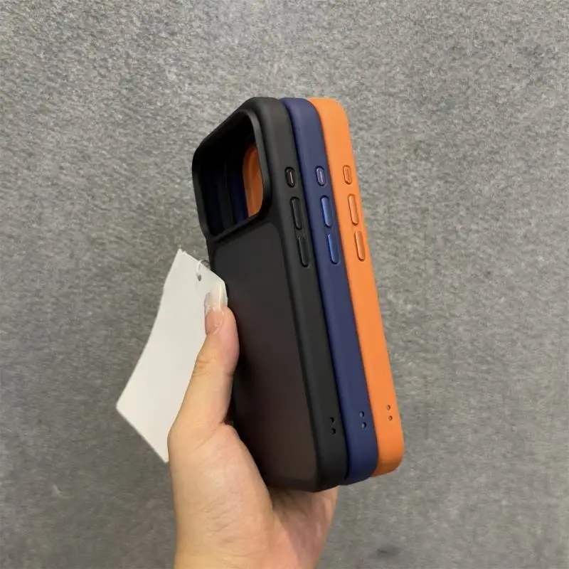 product laudtec waterproof matte translucent for iphone 17 pro max pc hard back mobile phone case shockproof protective back cover-6