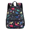 Borsa piccola D14 tipo dinosauro nera