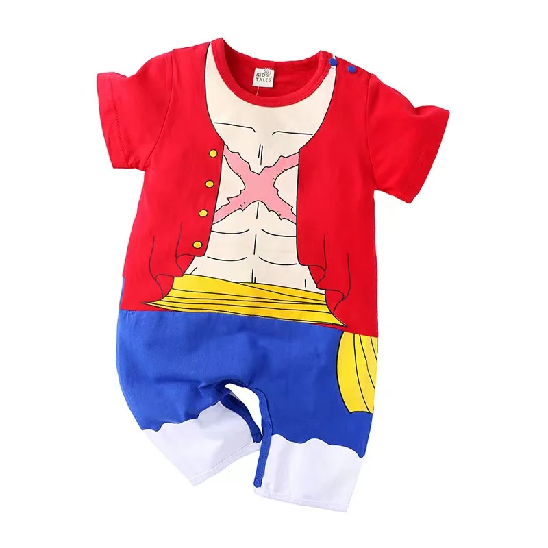 baby boy tuta anime abbigliamento cosplay estate neonato a maglia vestiti per  bambini akatsuki un pezzo luffy goku bambini costumi per bambini