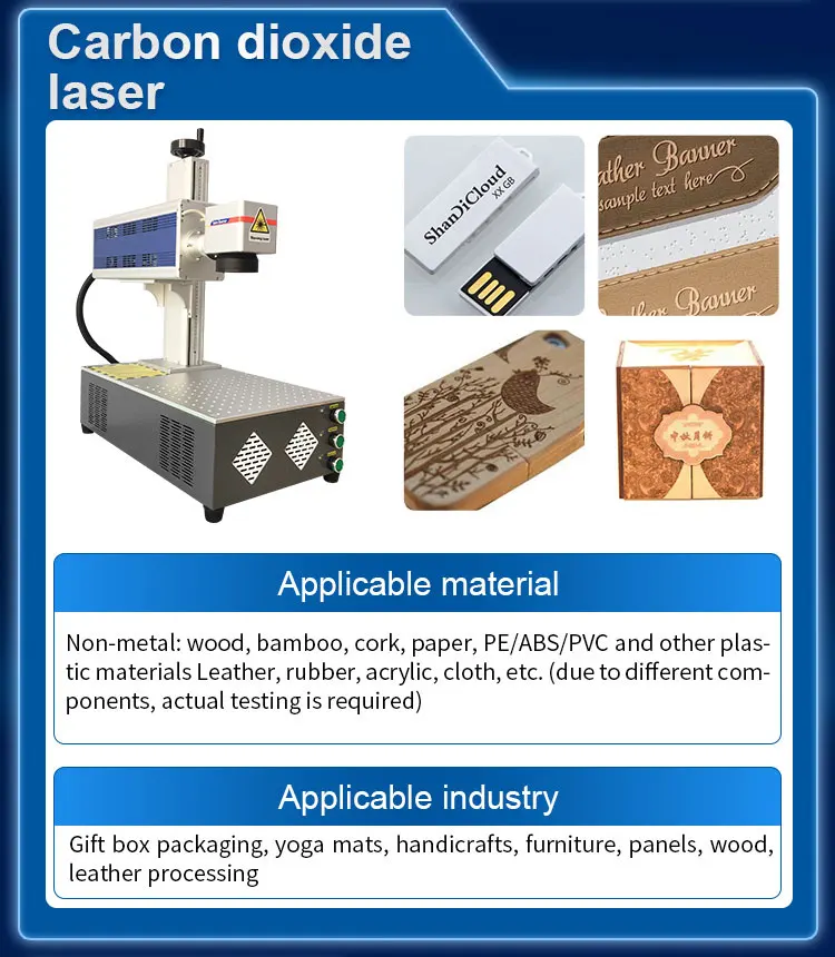 Fiber Laser Marking Machine with Screen 20w 30w MAX Marking  Machine for Stainless Steel, Aluminum and Other Metal Materials manufacture