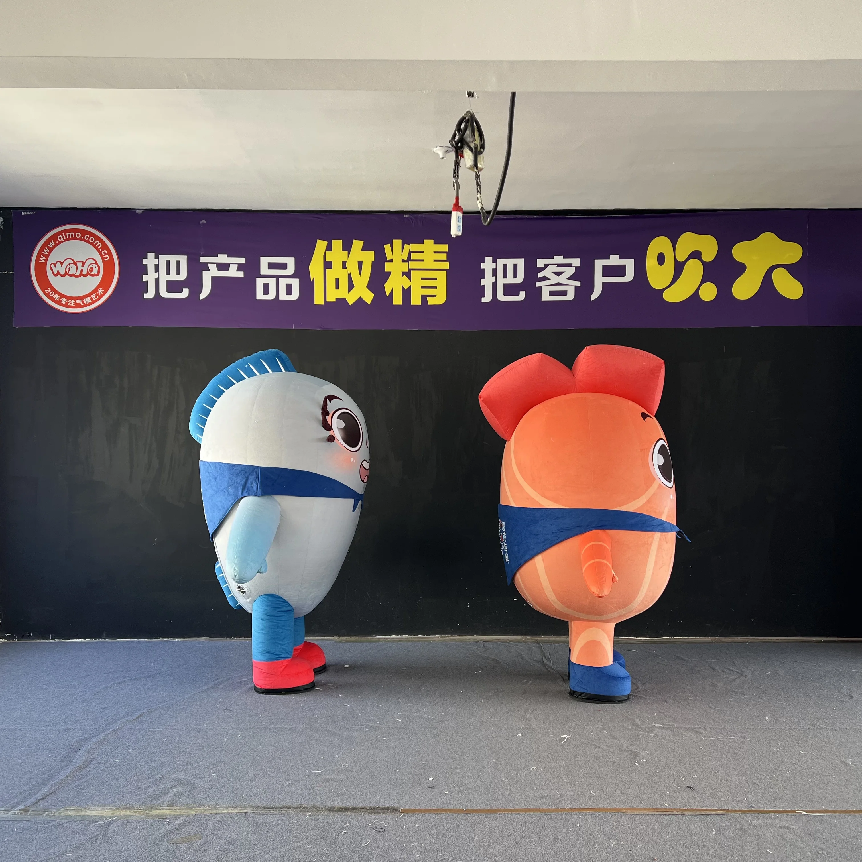 Premium Custom Inflatable Salmon & Fish, Long-Lasting Advertising Inflatable for Commercial Branding & City Event