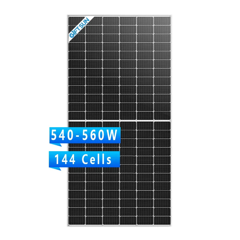 182mm Half Cut Solar PV Module Mono Solar Energy Panels
