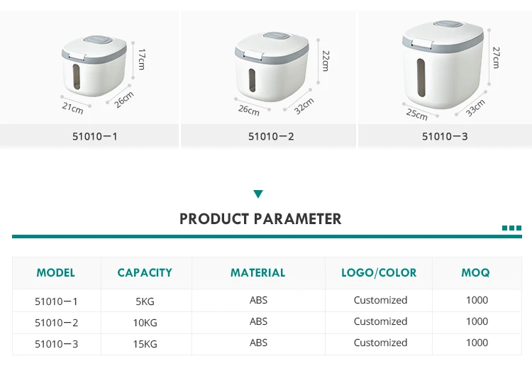 High Quality Airtight Plastic Rice Container Storage Buy Rice