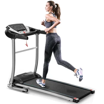 Electric Folding Treadmill Motorized Running and Jogging Fitness Machine for Home Gym with 12 Preset Programs