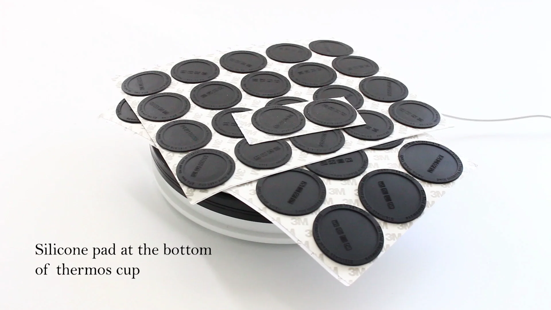 Custom Multicolor More Sizes Round Rubber Nonslip Coaster Tumbler Cup