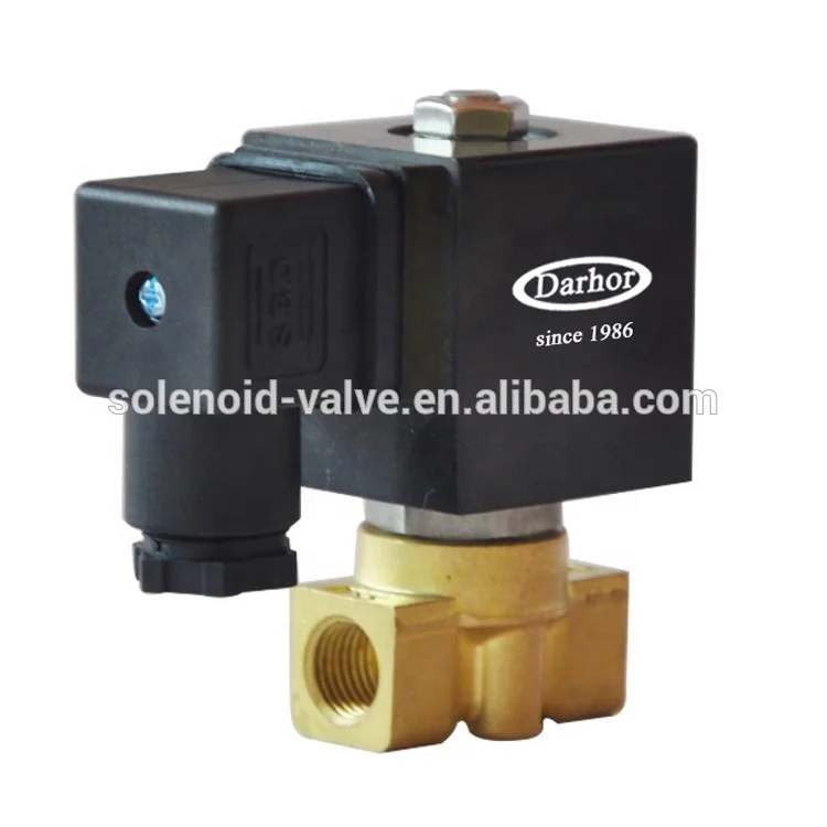 
Соленоидный клапан высокого давления DHLZ11 170 бар Darhor NC для воды, газа, жидкого пара 