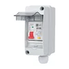 2-position box + 2P residual current device (RCD)
