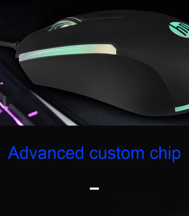 Hp M160 Wired Gaming Mouse Home Office Desktop Laptop Accessories Flash