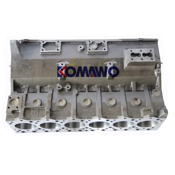 Diesel Engine PC200-5 PC200-6 6D95 Engine Cylinder Block 6209-21-1100