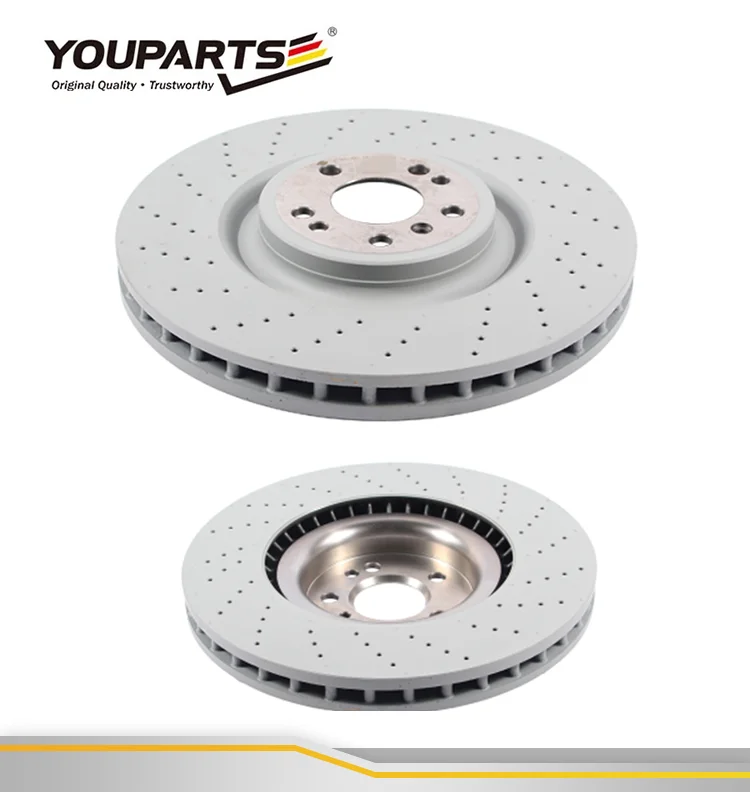 Youparts Disc Brake Set Genuine Front Disc For Mercedesbenz W166 X166