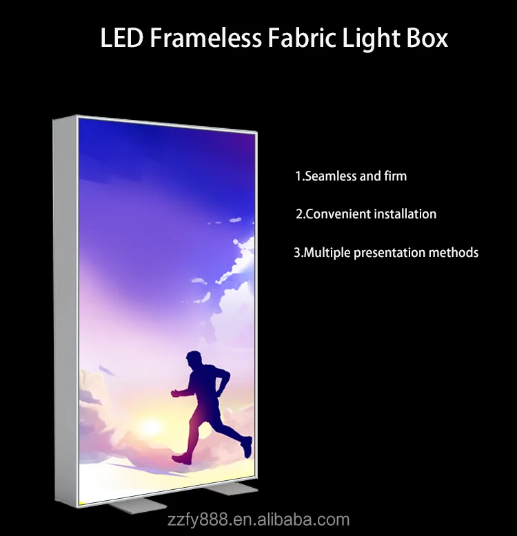 Popular Wholesale Fabric Light Box Seg Fabric Light Box A3 Fabric Light