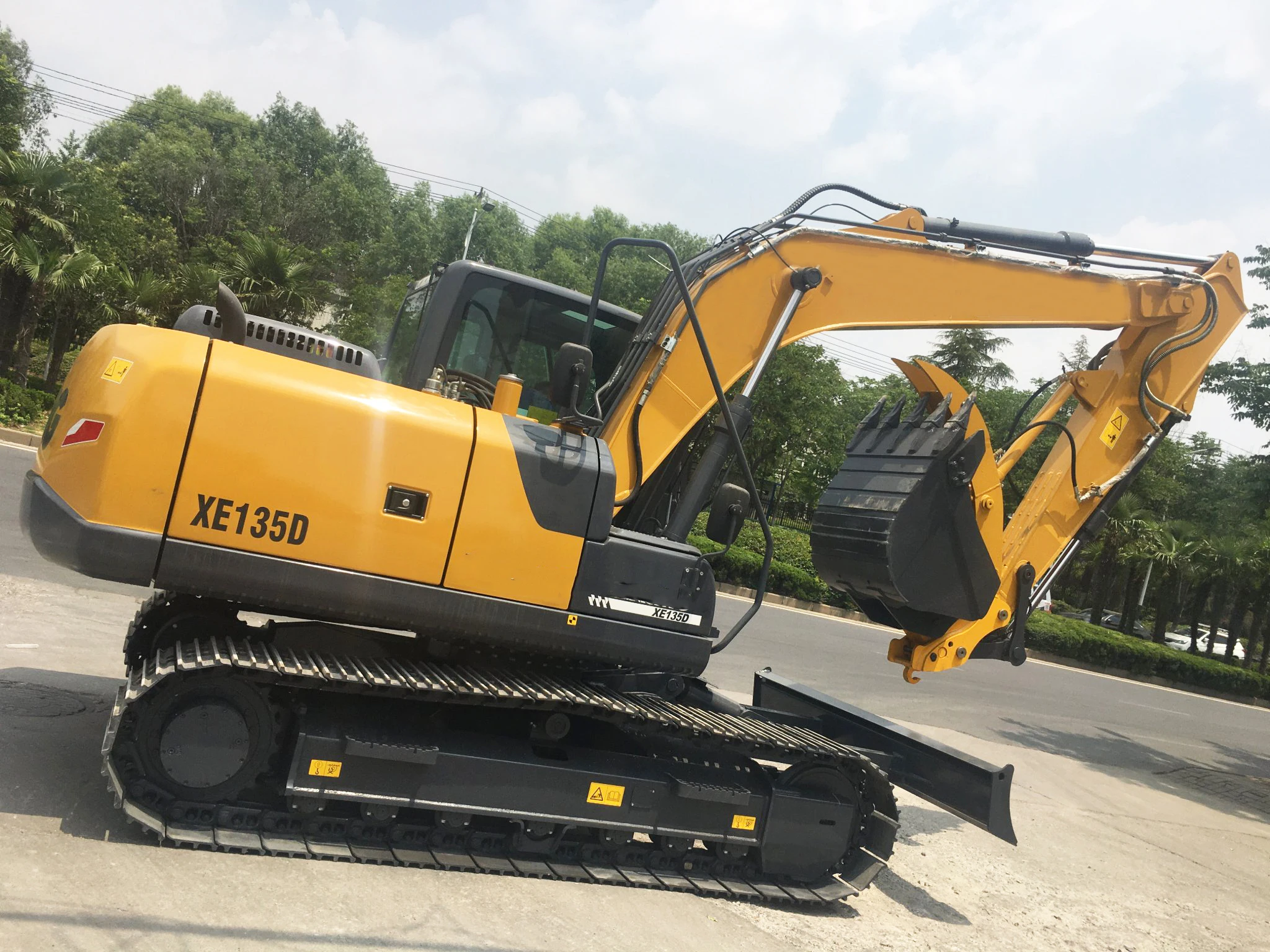 14 Tons Crawler Excavator Machine With Two Piston Pumps for Sale in the Philippines