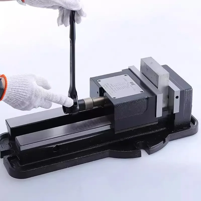 Double-opening Heavy-duty Flat-nose Pliers High-precision Angle-fixed Type Flat-nose Pliers Milling Machine-specific Bench Vise