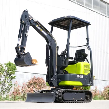 Hydraulic track multifunctional Chinese small excavator 1-ton excavator with CE Kubota engine excavator