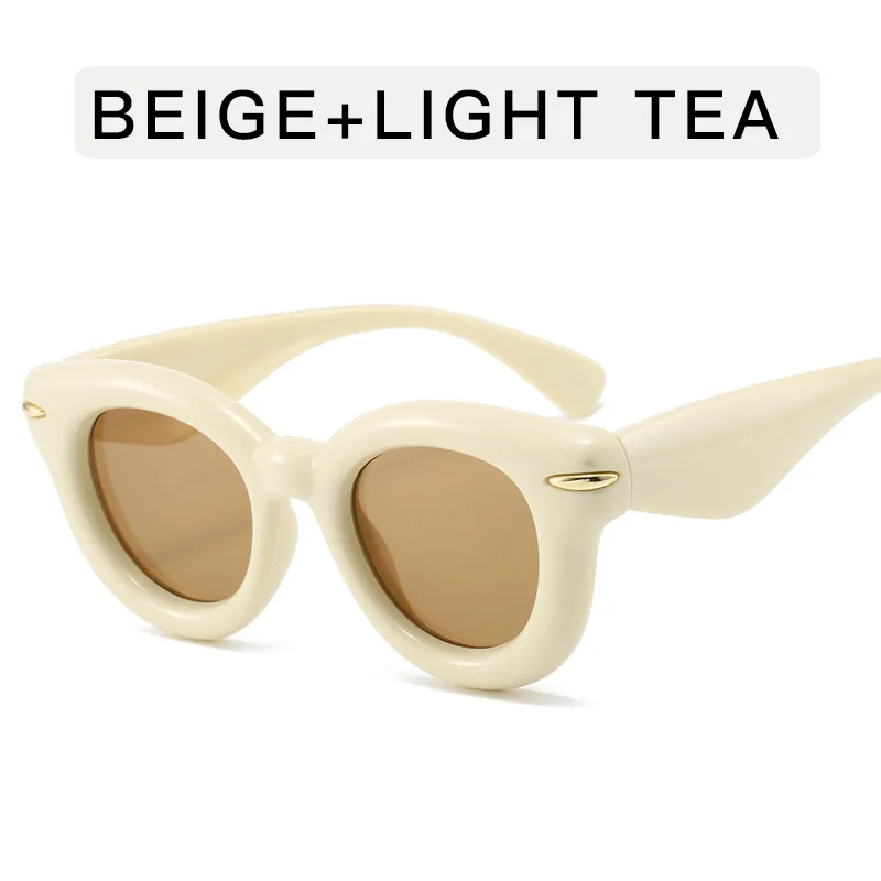 Jingseyewear Inflatable Oval Sunglasses - Luxury & Fashion