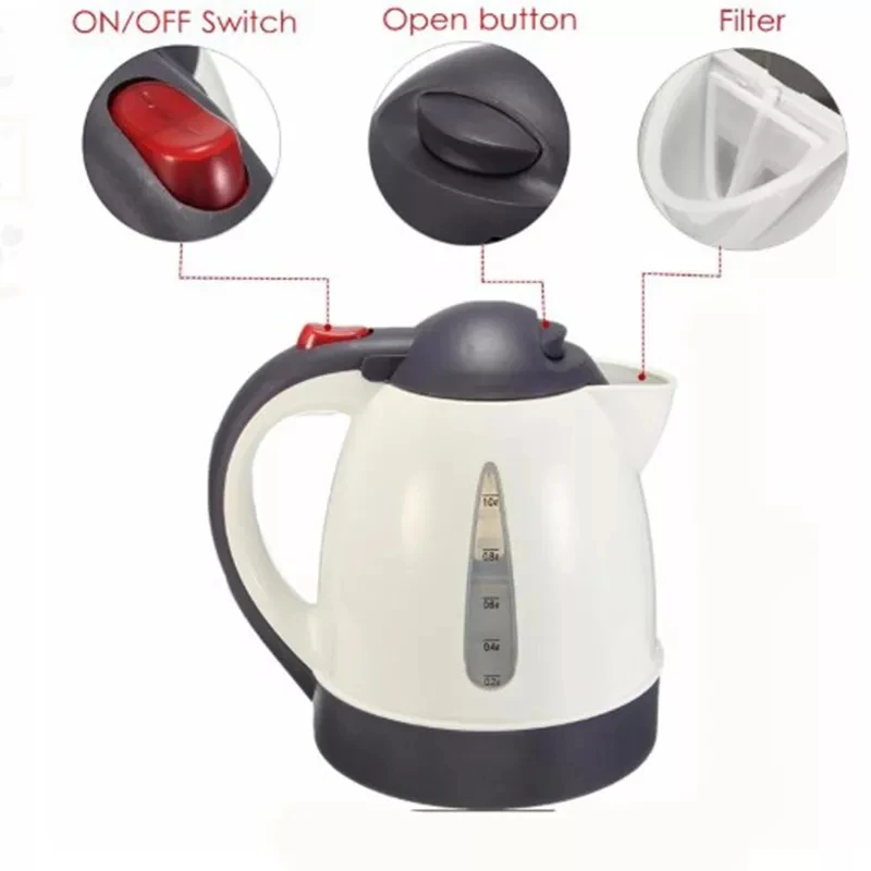 High Quality Mini Solar Kettle Electric Kettle 1L Battery Portable  Stainless Steel 12v Car Travel 12 Mechanical OEM 400 12v /24V
