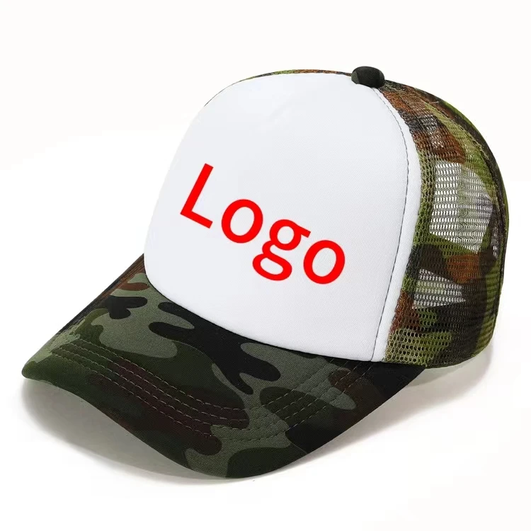 Custom Sublimation Trucker Hat Most Popular OEM Cap with Mesh