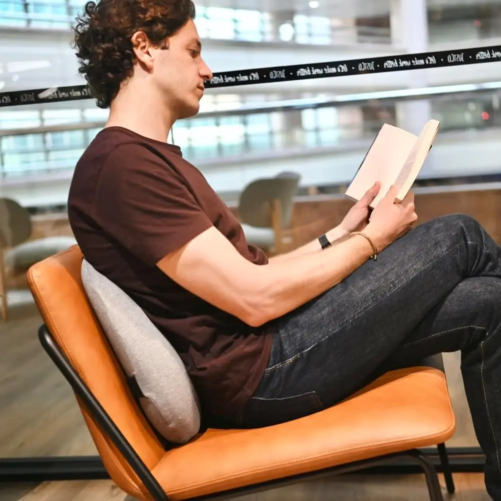 Ergonomic Lumbar Support Cushion Back Support Pillow Comfort Lumbar Pillow for Office Chairs