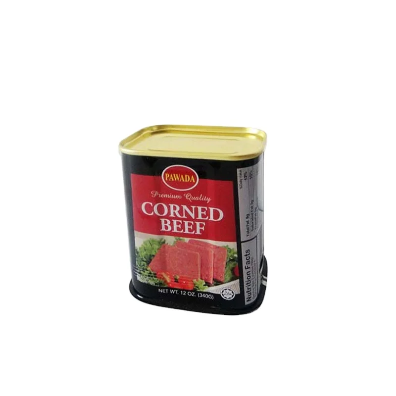 701 # 肉缶詰用の空の正方形のコンビーフ缶| Alibaba.com