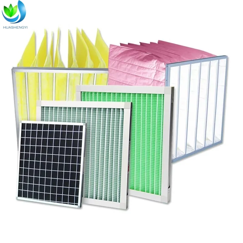 Factory Direct G4 Screen Air Filter HEPA High Efficiency Filtration for Air Conditioning Ventilation Non-Woven Folding Plate