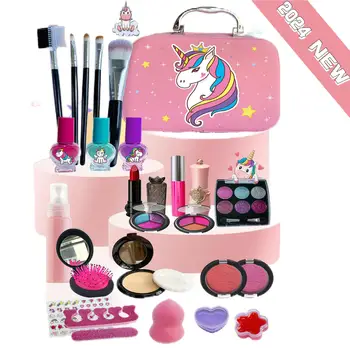 MI Other Pretend Play Party Toys Cosmetic Gifts For Kids Girls Children's Cosmetics Set Kid Make Up Set Makeup For Little Girl