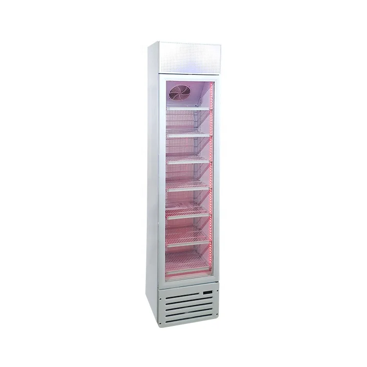 Meisda SC145B 145L Single Door Commercial Glass Display Showcase Drink Coolers Upright Fridge for Sale