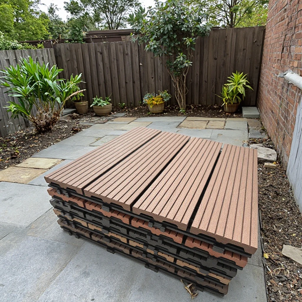 MOON FOSSIL COMPOSITE FLOATING FLOOR WOOD PLASTIC COMPOSITE FLOATING DOCK PLASTIC PONTOONS DECK