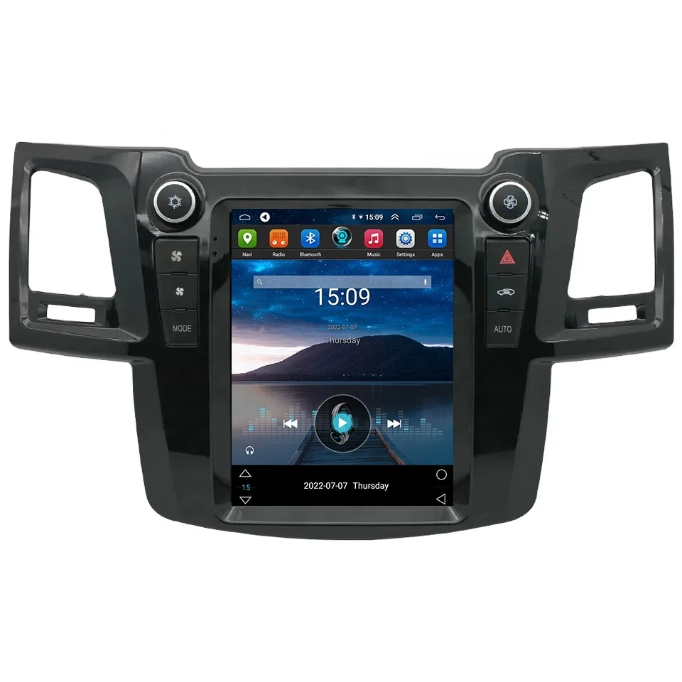 Автомагнитола С Вертикальным Экраном Для Toyota Fortuner Hilux 2008-2015  Gps Навигация Мультимедийная Система - Buy Tesla Screen Android Car Dvd  Radio Player For Toyota Fortuner Hilux 2008-2015 4+64gb ...