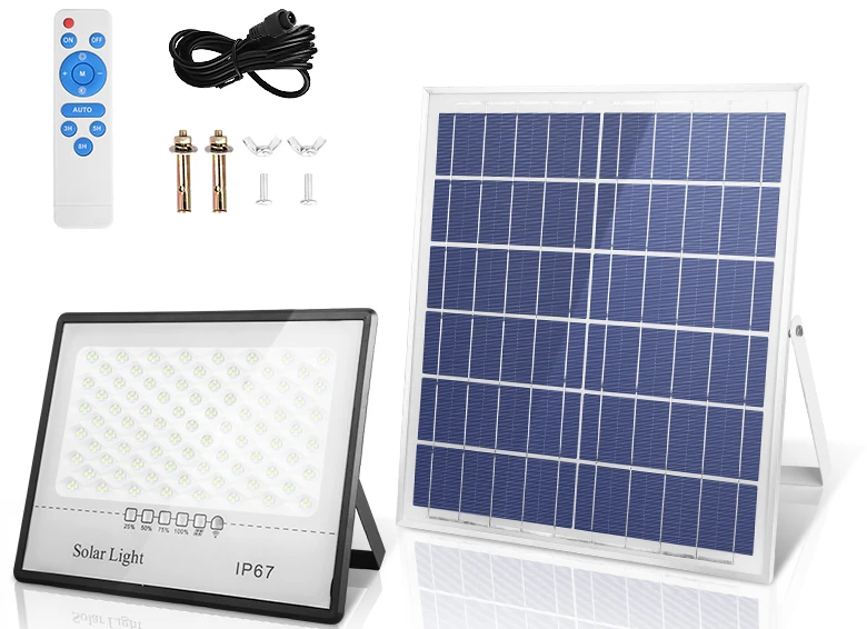 Ip67 Waterproof Remote Control Exterior Flood Light Led Floodlight 100w