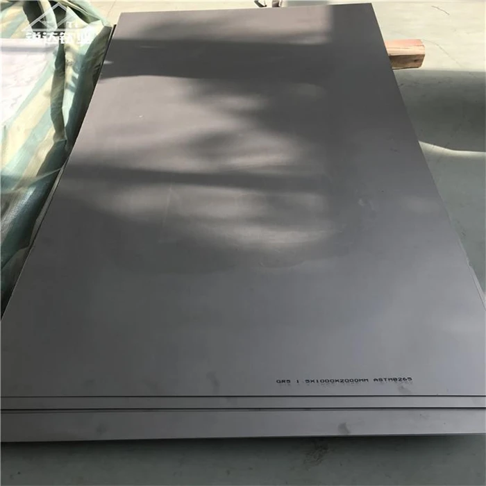 Industrial Grade Titanium Alloy Sheet Ti6Al4V Gr1 Gr2 Gr7 Gr9 Hot Rolled 0.5~500mm Plate Welding Cutting Processing Services