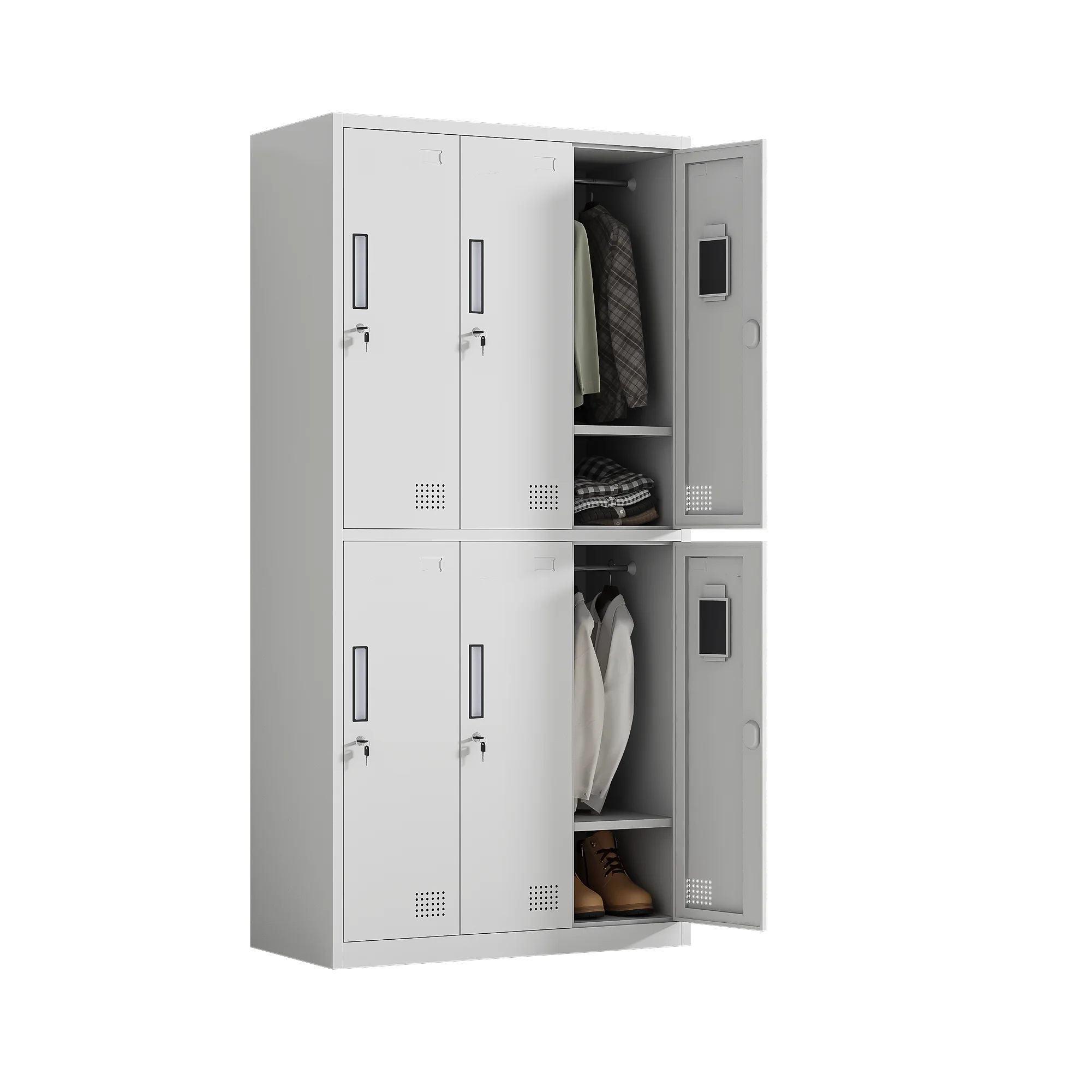 Multi-Door Locker Wardrobe