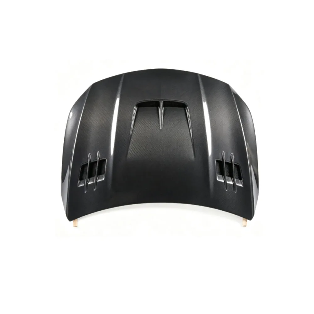 OEM Glossy Clear  Carbon Fiber Car Hood for BENZ CLA W118 2020-2023 Direct Swap Lightweight Front Bodywork