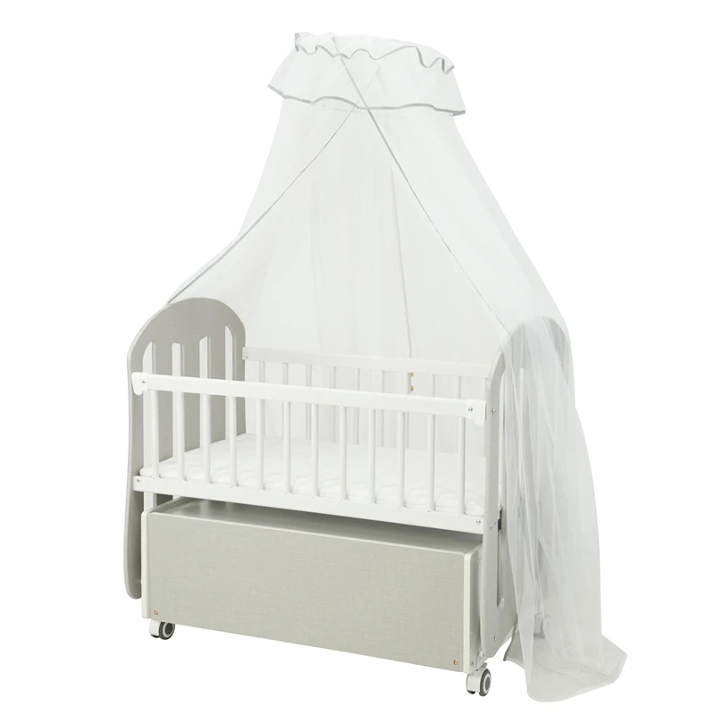 P270 Cool Baby Multifunction Baby Crib With Large Integrated Storage