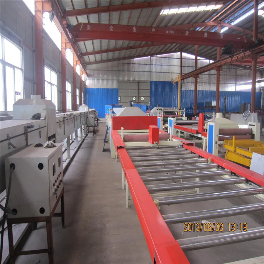 Full Automatic Pvc Lamination Gypsum Ceiling Board Production Line Machine Plant