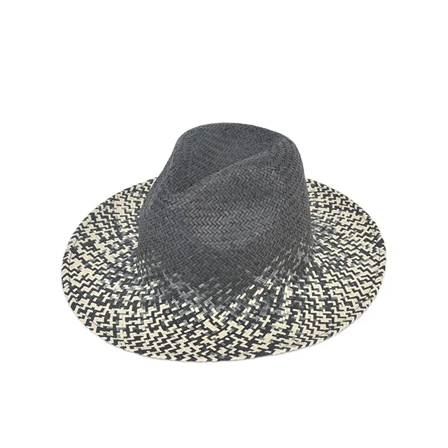 Воздухопроницаемая соломенная шляпа унисекс Пляжная фетровая от солнца для улицы мужчин и женщин