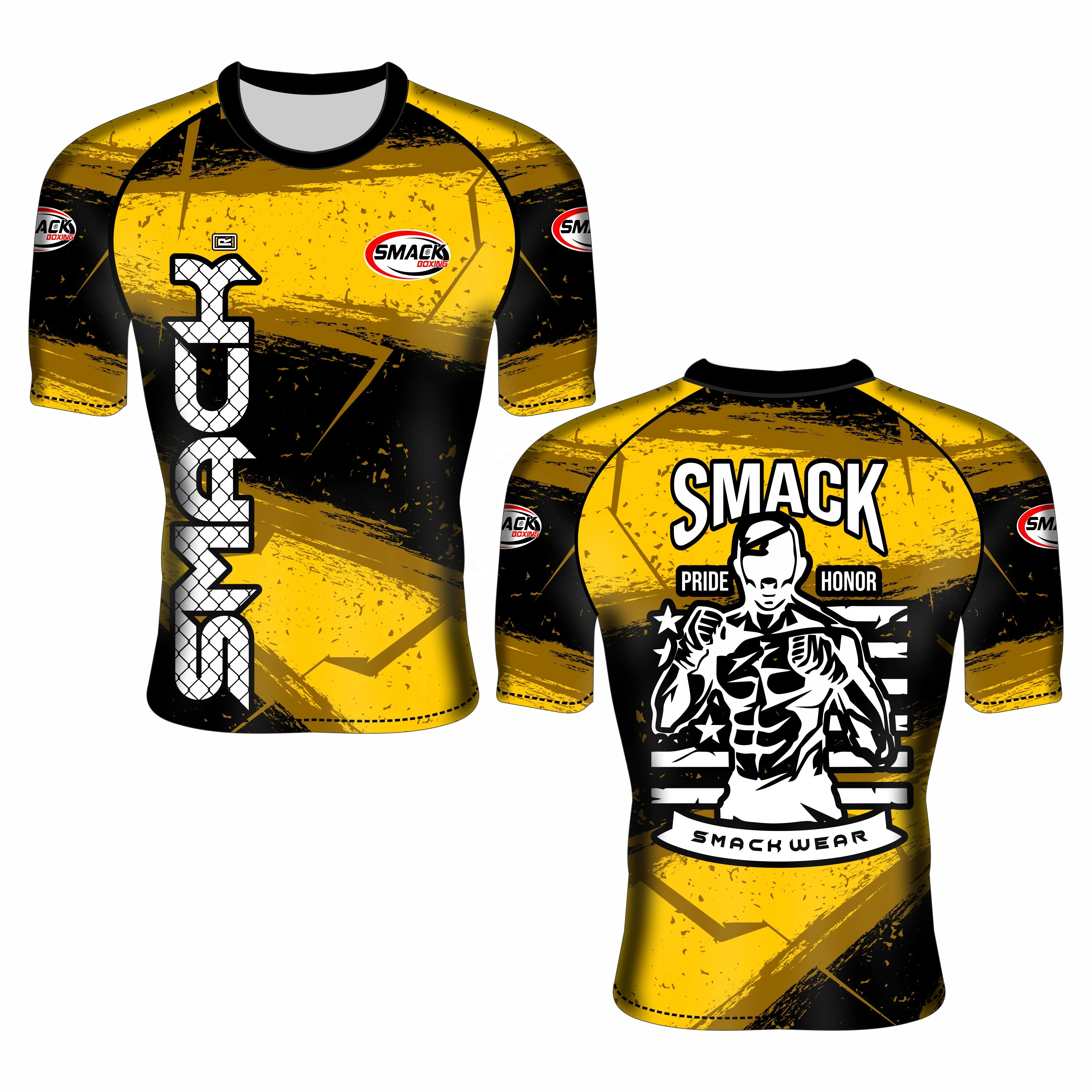 Mma Rash Guard Bjj Rash Guard Custom Logo Oem Manufacture Digital