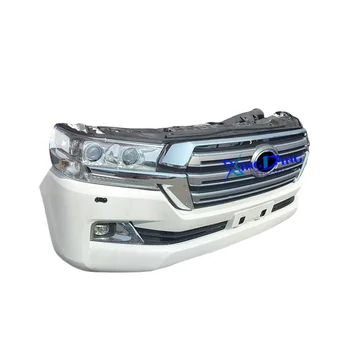 Original high quality led headlights for   Honda Landcool Lutzer car front bumper with grille condenser